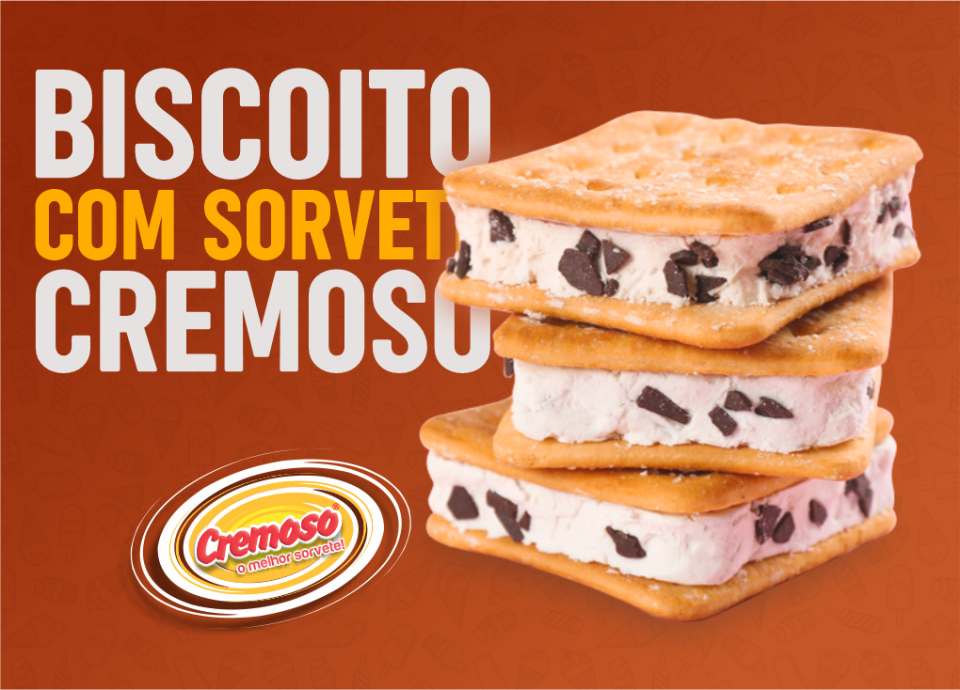 Cremoso O Melhor Sorvete Blog Biscoito Com Sorvete Cremoso